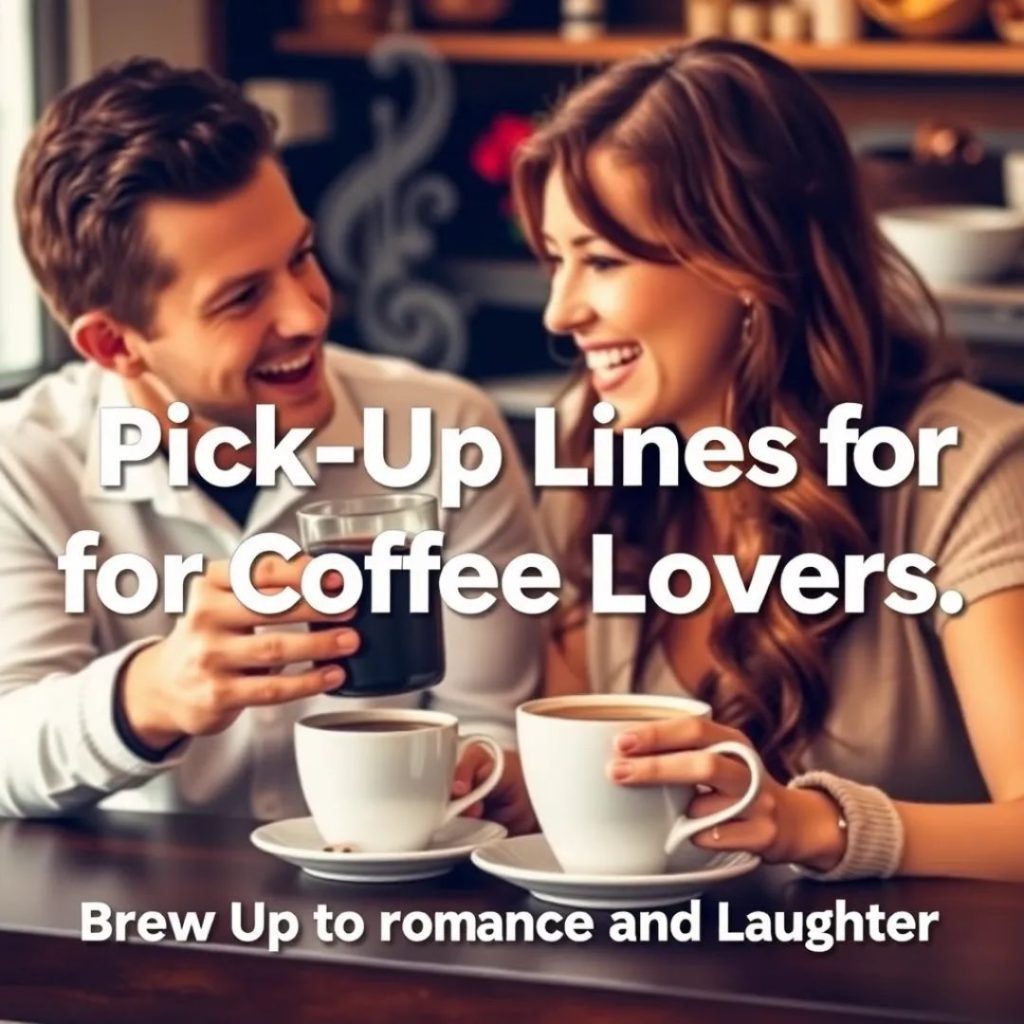 Pick-Up Lines for Coffee Lovers